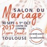 Salon du Mariage de Toulouse, le 30 Septembre et le 1er Octobre 2017.